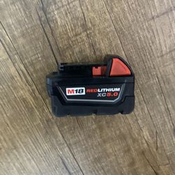 Milwaukee M18 5 Amp Battery