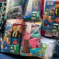 4t 6t 8.  $6 Each Pack Briefs