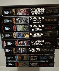 Vintage Star Wars X-Wing Books
