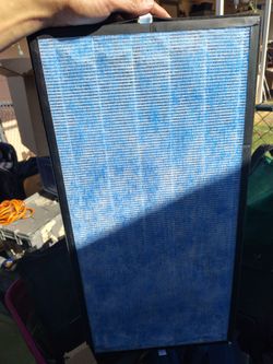Two  replacement air filters for air purifiers