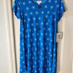 NWT Lularoe Girls Dress Size 12 As Pictured 
