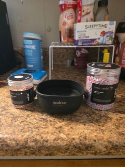 Wakse Hard Wax Bean Kit with Warmer Bowl
