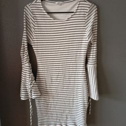 Women's Black & White Dress