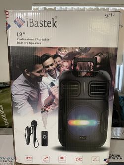 Bluetooth Speaker Size 12” 