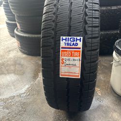 245/70/17 LT CONTINENTAL- ONE TIRE - INSTALLED AND BALANCED 