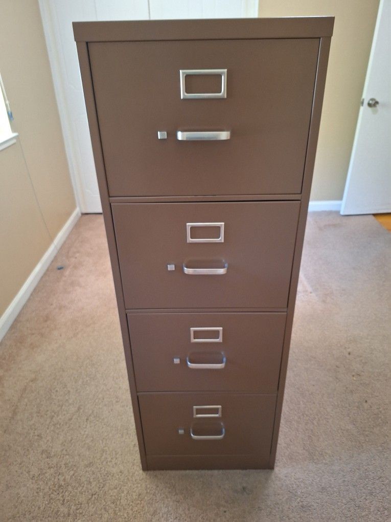 Hon 4 Drawer Metal Filing Cabinet