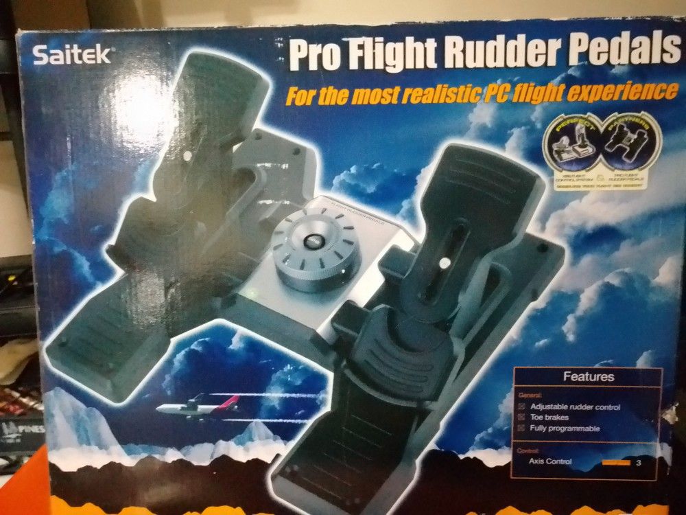 Rudder Flight Pedals