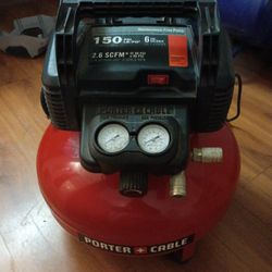 porter cable air compressor 150 psi 6 gallon