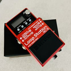 🎸 BOSS RC-5 Loop Station Pedal – MINT + Power Supply – $190