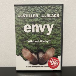 Envy DVD Movie Ben Stiller Jack Black Comedy Blockbuster Widescreen + Full 2003