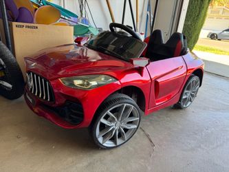 Red Maserati Kids Ride-On Electric Car