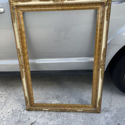 1980’s Noah Jerome Frame (43” X 32”1/2 & 24” X 36”) In Good Condition (No Glass) $20 Firm On Price