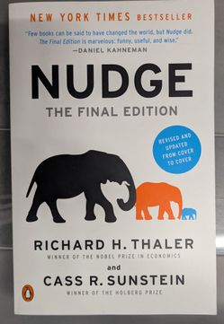 Nudge: The Final Edition
- Book by Cass R. Sunstein and Richard H. Thaler
