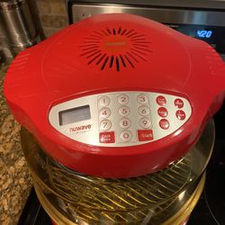 NuWave Pro Plus Infrared Oven Red