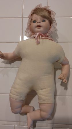 Ceramic doll