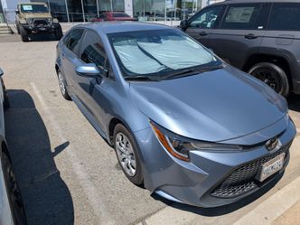 Blue Toyota Corolla 2022