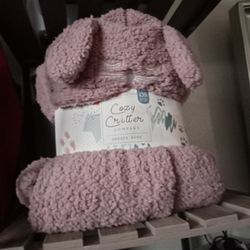 New Cozy Critter Sherpa Robe One Size Fits All