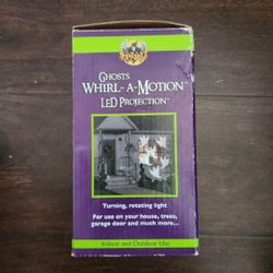 Spirit Ghosts Whirl-A-Motion LED Projection Light