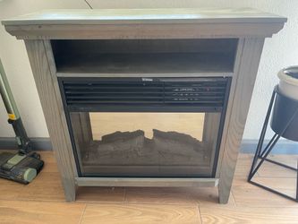 Fire place TV stand