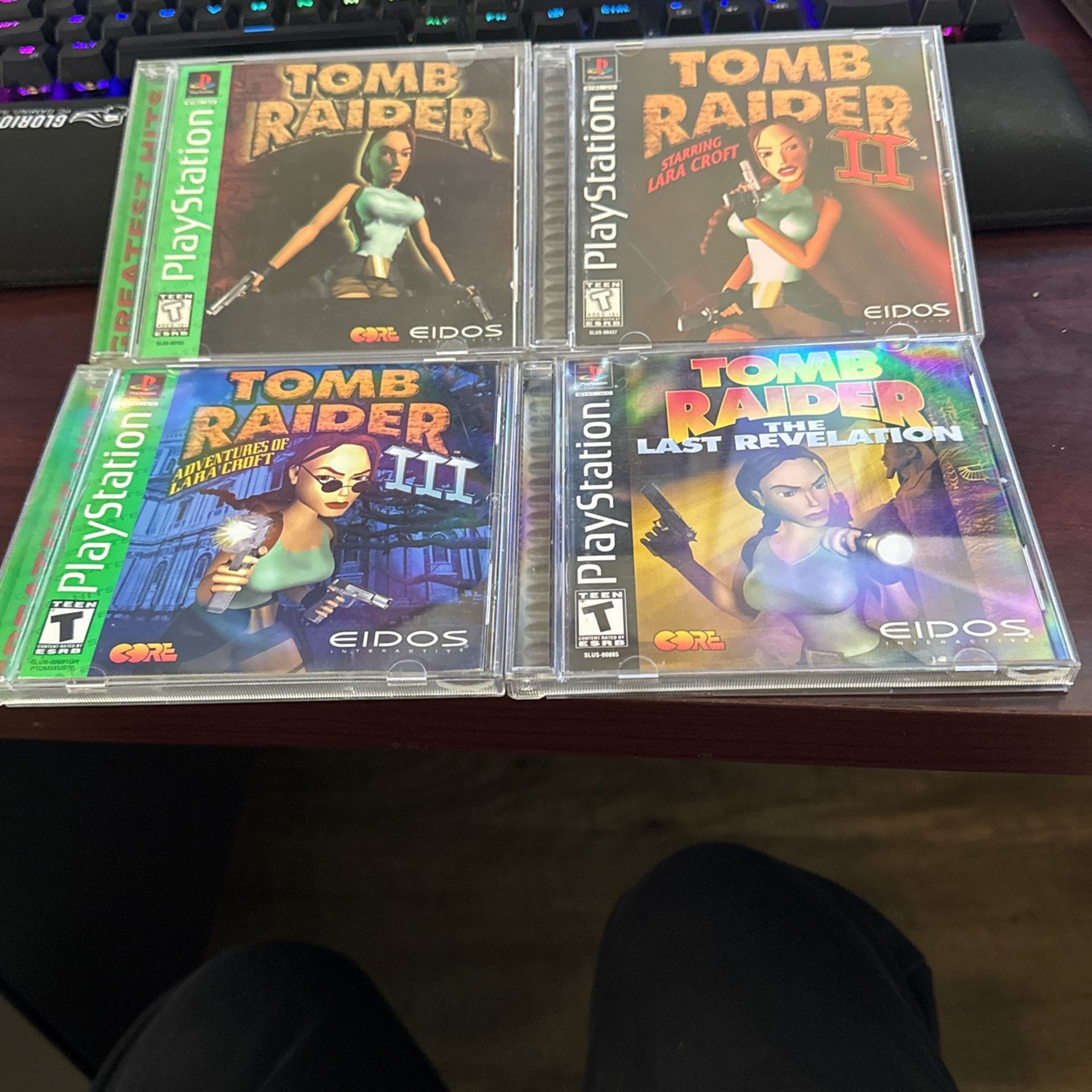 Tomb Raider Collection For PlayStation 1 OG