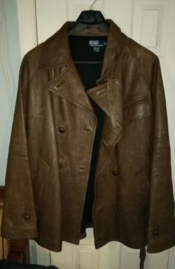 Men's Leather Coat