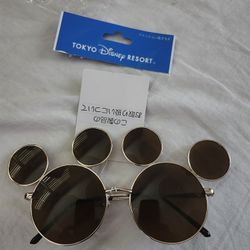 Mickey Shaped Sun Glasses From TOKYO DISNEY