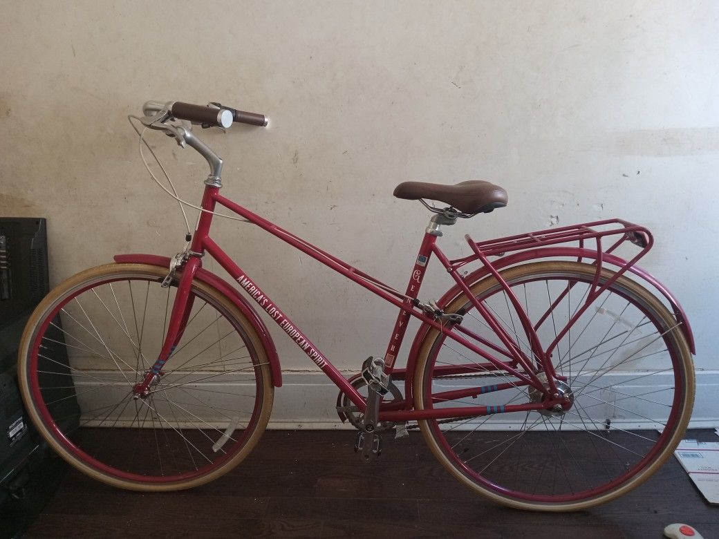 Vintage  " American Lost European Public " Bicycle