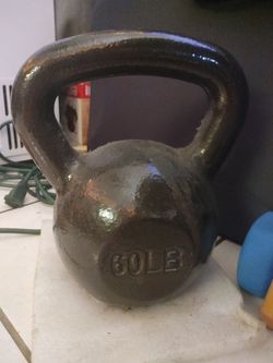 60 lb kettlebell