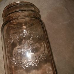 Jardin Pink Mason Jar