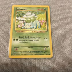 Pokemon Bulbasaur 