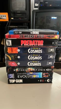 VHS, DVD, Blu-ray Lot