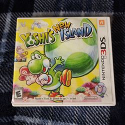 Yoshi’s New Island for Nintendo 3DS — good condition, comes with case. Fun classic game for any Mario/Yoshi fan! Message me if interested
