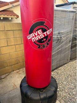 Wave Master Kickboxing Bag with Base