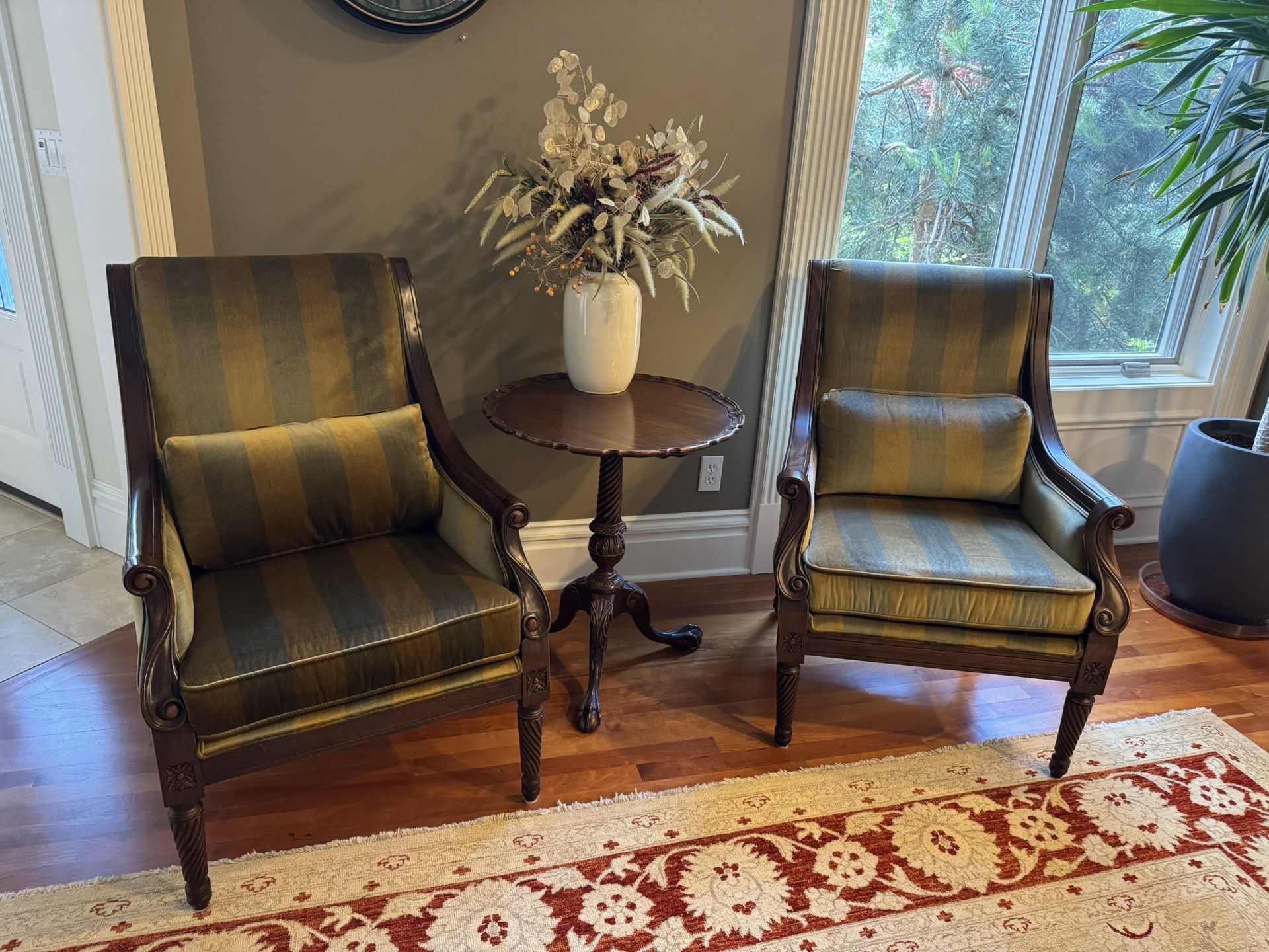 Two Lounge Chairs