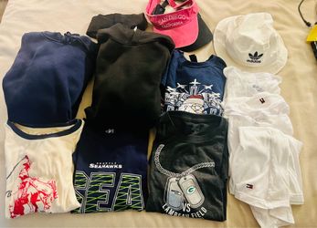 19 items men's unisex clothing size medium