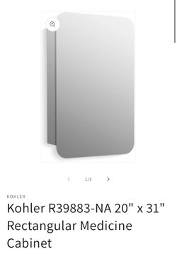 KOHLER medicine Cabinet
