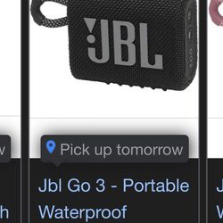 JBL portable speaker 