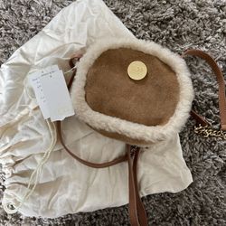 UGG Suede Crossbody Bag New With tags 