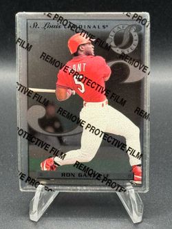 1996 Leaf Steel #45 Ron Grant With Coating
