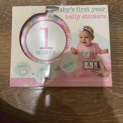 Baby Belly Sticker 12 Months