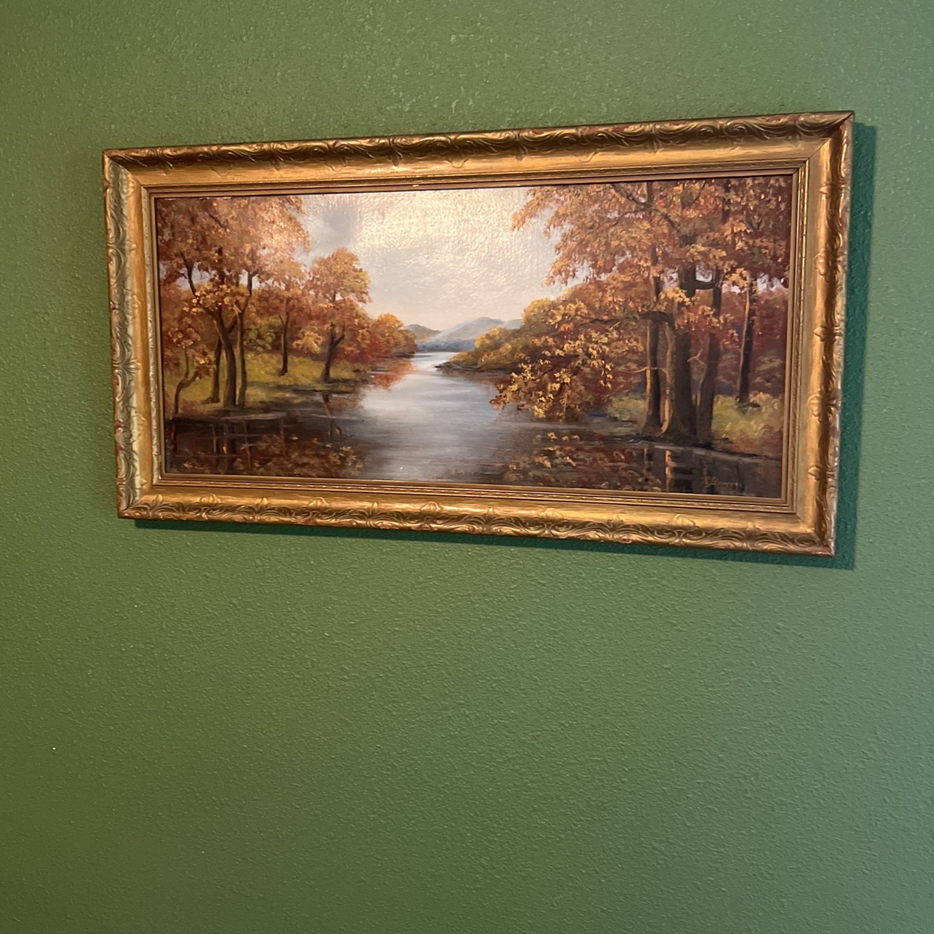 Oil Landscape Painting.