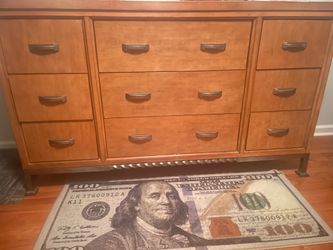 bed and dresser