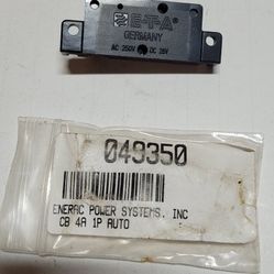 Generac G049350 Circuit Breaker 4A 1 Pole Auto DPE Breaker