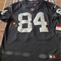 Raiders Football Jersey Size Large Brown 
