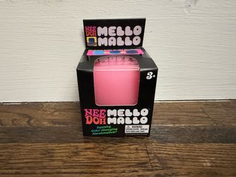 NEEDOH Mello Mallo Pink - Color Change Marshmallow Sensory/Stress Toy NEW!