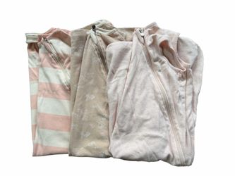 Lot of 3 Burt's Bees Baby Beekeeper Sleep Sack Size XL 18-24 Months