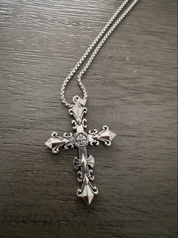 Cross Goth Necklace