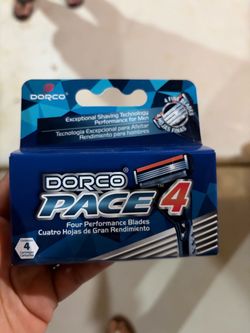 Dorco Pace 4 Razor Blade Cartridges 4-Pack