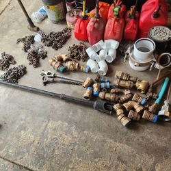 Some plumbing. 