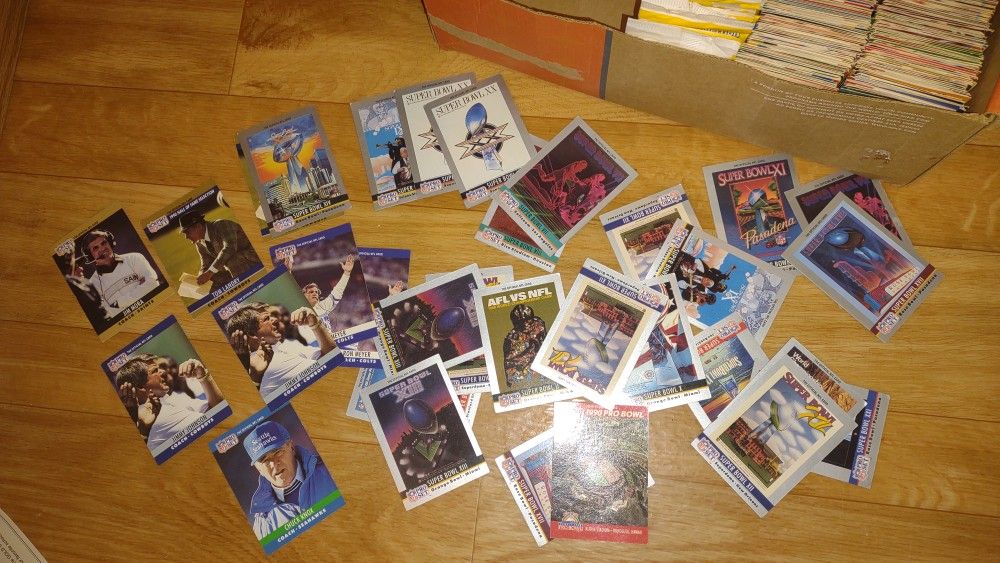 Football Cards Lot Of Old Ones